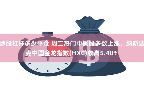 炒股杠杆多少平仓 周二热门中概股多数上涨，纳斯达克中国金龙指数(HXC)收高5.